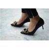 C.Paravano Women’s Pumps | Women Heels Closed Toe | Pumps Shoes Women | Chic Pointed Toe Design | Comfort Heels(Black)