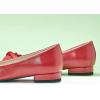 C.Paravano Women’s Pointed Toe Ballet Flats(Red)