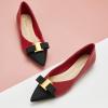 C.Paravano Flats for Women | Pointed Toe Flats | Ballet Flats | Women Shoes Dressy Comfortable(Red)