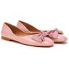 C.Paravano Flats for Women | Square Toe Shoes | Ballet Flats | Dressy Women Shoes(Bt-pink)