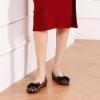 C.Paravano Flats for Women | Square Toe Shoes | Ballet Flats | Dressy Women Shoes(Leopard)