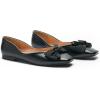 C.Paravano Flats for Women | Square Toe Shoes | Ballet Flats | Dressy Women Shoes(N-black)