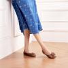 C.Paravano Ballet Flats | Flats Women | Dress Shoes for Women | Square Toe Flats | Flats Shoes Women | Black Flats(Chocolate)