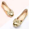 C.Paravano Ballet Flats | Flats Women | Dress Shoes for Women | Square Toe Flats | Flats Shoes Women | Black Flats(Gold)