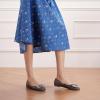 C.Paravano Ballet Flats | Flats Women | Dress Shoes for Women | Square Toe Flats | Flats Shoes Women | Black Flats(Grey)
