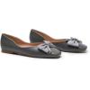 C.Paravano Ballet Flats | Flats Women | Dress Shoes for Women | Square Toe Flats | Flats Shoes Women | Black Flats(Grey)