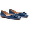 C.Paravano Ballet Flats | Flats Women | Dress Shoes for Women | Square Toe Flats | Flats Shoes Women | Black Flats(Navy)