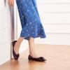 C.Paravano Ballet Flats | Flats Women | Dress Shoes for Women | Square Toe Flats | Flats Shoes Women | Black Flats(Purple)