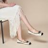 C.Paravano Flats for Women | Mary Janes Women | Ballet Flats | Office Shoes | Square Toe(Lightpink-t)