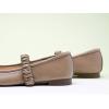 C.Paravano Mary Janes for Women | Ballet Flats | Womens Flats | Square Toe Flats for Women(Camel_a)