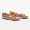 C.Paravano Ballet Flats | Slip-on Shoes Women | Bowknot Round Toe Shoes | Womens Flats(Dark Pink-b6)