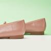 C.Paravano Ballet Flats | Slip-on Shoes Women | Bowknot Round Toe Shoes | Womens Flats(Dark Pink-b6)