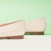 C.Paravano Ballet Flats | Slip-on Shoes Women | Bowknot Round Toe Shoes | Womens Flats(Milky White-b6)