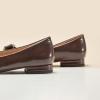 C.Paravano Flat Shoes for Women | Women’s Flats | Ballet Flats | Dress Shoes for Women (11,Leopard)(Coffee)