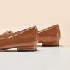 C.Paravano Flat Shoes for Women | Women’s Flats | Ballet Flats | Dress Shoes for Women (11,Leopard)(Orange Brown)