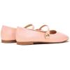 C.Paravano Women’s Mary Jane Shoes | Square Toe Ballet Flats | Ballerina Flats | Designer Shoes for Women(Pink-bt)