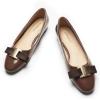 C.Paravano Flat Shoes for Women | Women’s Flats | Ballet Flats | Dress Shoes for Women (11,Leopard)(Coffee)