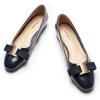 C.Paravano Flat Shoes for Women | Women’s Flats | Ballet Flats | Dress Shoes for Women (11,Leopard)(Navy)
