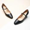 C.Paravano Women’s Pumps | Chunky Heels for Women | Closed Round Toe Shoes | Low Heel Dress Shoes (Black,10)