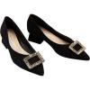 C.Paravano womens Pumps(Black S-crystal New)