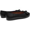 C.Paravano Genuine Leather Ballet Flats Shoes for Women | Ballerina Flats | | Round Toe Shoes | Dressy Shoes for Women(Black)
