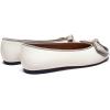 C.Paravano Genuine Leather Ballet Flats Shoes for Women | Ballerina Flats | | Round Toe Shoes | Dressy Shoes for Women(Ivory)