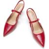 C.Paravano Women’s Slingback Flats | Pointed Toe Pumps | Kitten Heels for Women | Slingback Dress Shoes | Slingback Sandals(Red Heels-n)