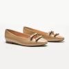 C.Paravano Ballet Flats | Slip-on Shoes Women | Bowknot Round Toe Shoes | Womens Flats(Camel-b6)