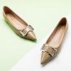 C.Paravano Flats for Women | Pointed Toe Flats | Ballet Flats | Women Dressy Shoes Comfortable(Beige-t)
