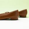 C.Paravano Flats for Women | Pointed Toe Flats | Ballet Flats | Women Dressy Shoes Comfortable(Brown)