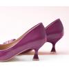 C.Paravano Womens Designer Pumps | Kitten Heels for Women | Low Heel Pumps | Heels for Women | Women Shoes Dressy(Heels Purple)