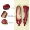C.Paravano Women’s Flats | Pointed Toe Ballet Shoes | Work Shoes for Women | Comfortable Flats(Rose)