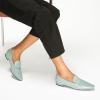 C.Paravano Women’s Loafer Flat | Loafers for Women | Slip-on Flats Shoes | Business Casual Shoe | Slip-on Penny Loafers for Women(L1-blue)