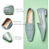 C.Paravano Women’s Loafer Flat | Loafers for Women | Slip-on Flats Shoes | Business Casual Shoe | Slip-on Penny Loafers for Women(L1-blue)