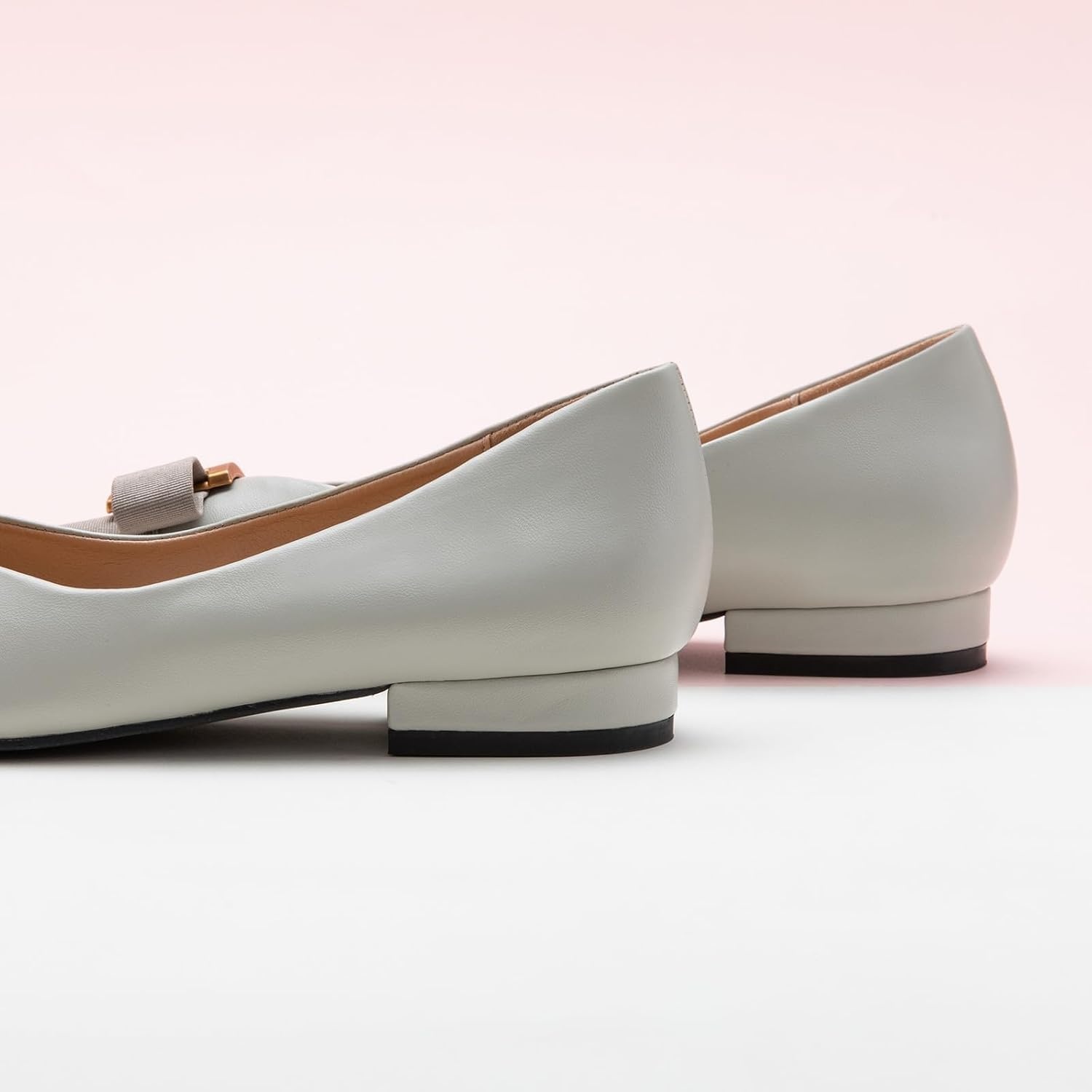 image:imageCParavano Flats for Women Pointed Toe Flats Ballet Flats Women Shoes Dressy ComfortableSize 105Grey