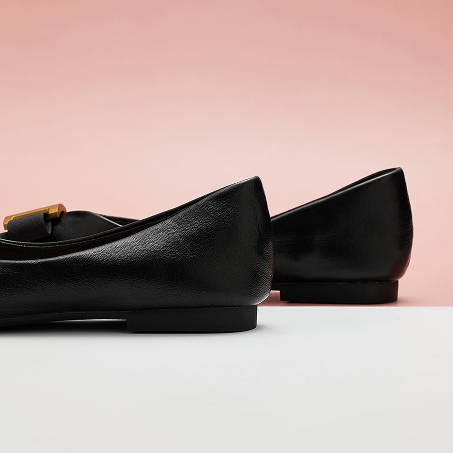 image:imageCParavano Flats for Women Pointed Toe Flats Ballet Flats Women Shoes Dressy ComfortableSize 6Black