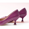 C.Paravano Womens Kitten Heels for Women Pointed Toe Low Heel Pumps Designer Pumps Heels for Women Shoes Dressy(Heels Purple)